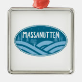 Massanutten Resort Virginia Außenbereich Ornament Aus Metall (Vorne)