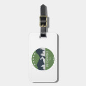 Massanutten Trail Virginia Gepäckanhänger (Vorderseite vertikal)