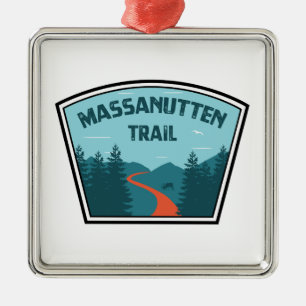 Massanutten Trail Virginia Ornament Aus Metall