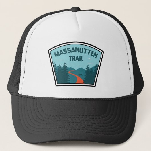 Massanutten Trail Virginia Truckerkappe (Vorderseite)