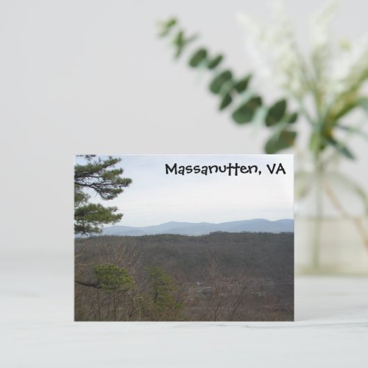 Massanutten VA, Postkarte (Stehend Vorderseite)