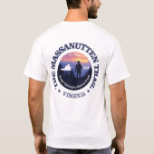 Massanuttenweg (rd2) T-Shirt (Rückseite)