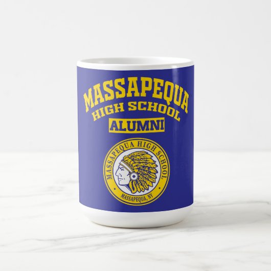 Massapequa High School NY Alumni-Tasse Kaffeetasse (Mittel)