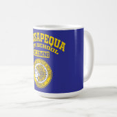 Massapequa High School NY Alumni-Tasse Kaffeetasse (VorderseiteRechts)