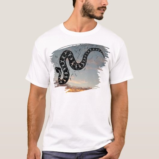 Massasauga Rattle Snake T-Shirt (Vorderseite)
