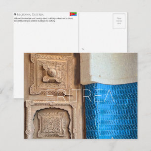 Massawa, Eritrea Reise-Postkarte Postkarte