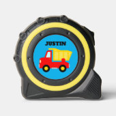 Maßband für Kid mit zeichnend niedlichen Müllwagen (Vorderseite)