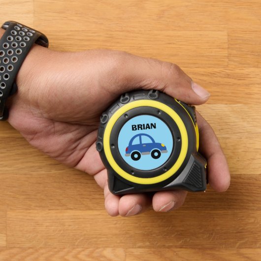 Maßband für Kid mit zeichnend niedlichen Wagen (Zuhause)