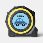 Maßband für Kid mit zeichnend niedlichen Wagen (Vorderseite)