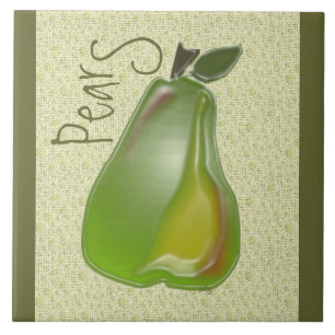 Maßbirnen-Frucht Fliese