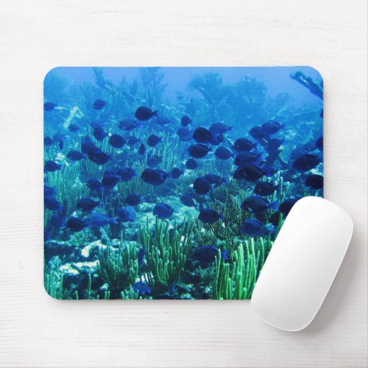 Masse der blauen Discus-Fische Mousepad (Mit Mouse)