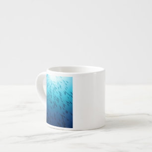 Masse der Fische Espressotasse