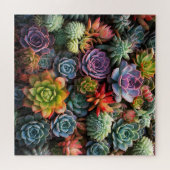 Masse der Sukkulente Puzzle (Horizontal)