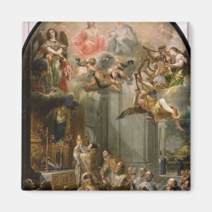 Masse für den Auftrag von Trinitarians, 1666 Magnet