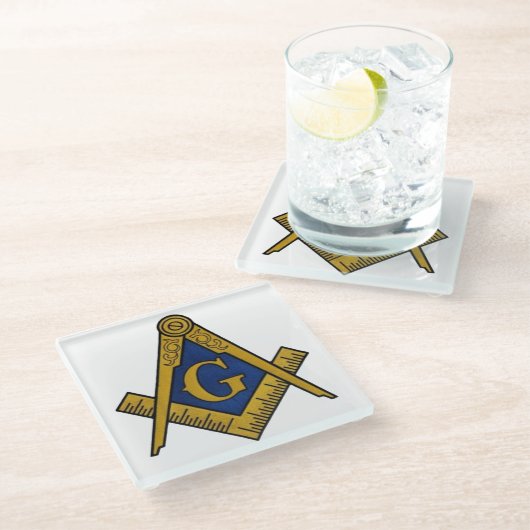 MASSE GLASUNTERSETZER (Schrägansicht)