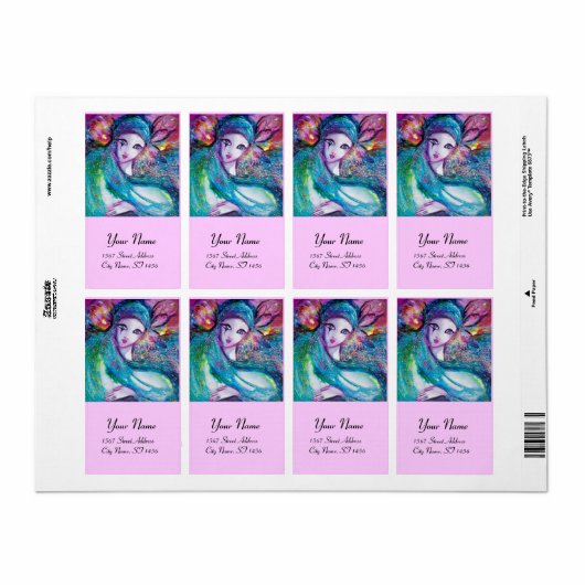 MASSE IN BLAU, rosa (Vorne)