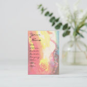 MASSE IN ROT VISITENKARTE (Stehend Vorderseite)