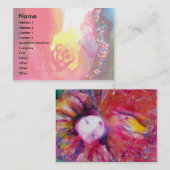 MASSE IN ROT VISITENKARTE (Vorne/Hinten)