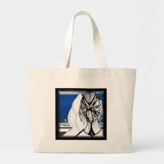 "Maße" Jumbo Stoffbeutel (Vorne)