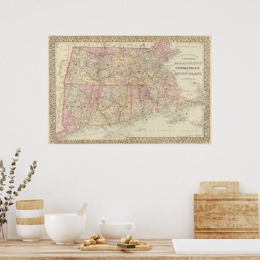 Masse, Konn, RI 2 Poster (Küche)