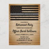 Maßeinheit für die Einstellung von Richtern - dünn Ankündigungspostkarte (Vorderseite)