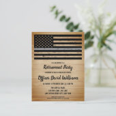 Maßeinheit für die Einstellung von Richtern - dünn Ankündigungspostkarte (Stehend Vorderseite)