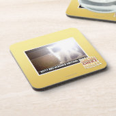 Massen-Miezekatze Getränkeuntersetzer (Linke Seite)