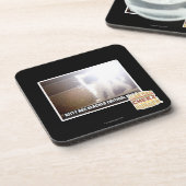 Massen-Miezekatze Getränkeuntersetzer (Linke Seite)