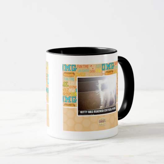 Massen-Miezekatze Tasse (VorderseiteRechts)