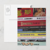 Massen-Pop-Bücher Postkarte (Vorne/Hinten)