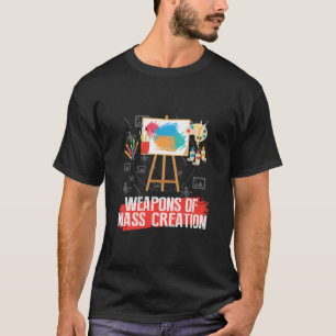 Massen-Schöpfungskünstler-Malervorrat T-Shirt
