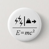 Massenäquivalenz Button (Vorderseite)