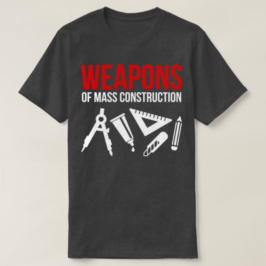 Massenbauwaffen 1 T-Shirt (Design vorne)
