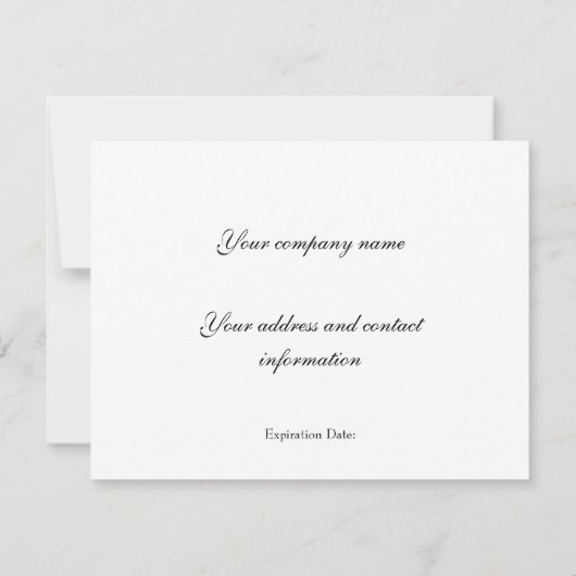 Massengutschein (Rückseite)