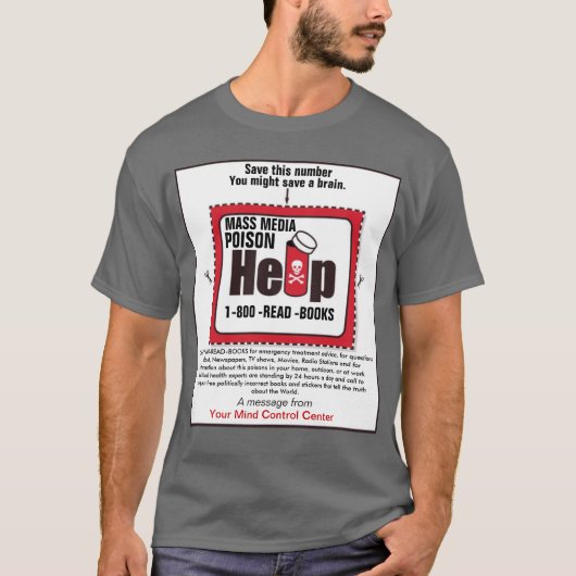 MASSENMEDIEN T-Shirt (Vorderseite)