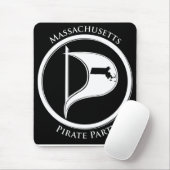 Massenpiraten-Mausunterlage-Dunkelheit Mousepad (Mit Mouse)