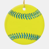 MassenSoftball verziert niedliches Imitat Keramik Ornament (Hinten)