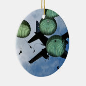 Massensprungs-Auftrag, Fallschirme, US-Armee Keramikornament (Rechts)