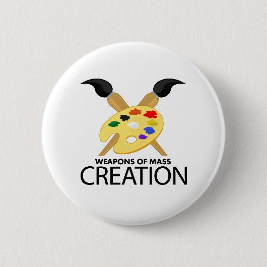 Massenvernichtungswaffen Button (Vorderseite)