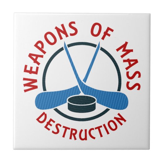 Massenvernichtungswaffen Fliese (Vorderseite)