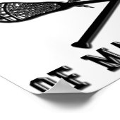 Massenvernichtungswaffen Lacrosse Poster (Ecke)