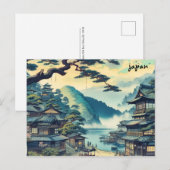 Massenversand japanischer Postkarten (Vorne/Hinten)
