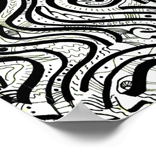 Massenverwirrtheit Poster (Ecke)