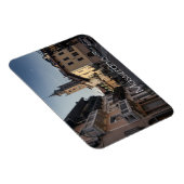 Masserano Abend Skyline, Biella, Italien Magnet (Rechte Seite)