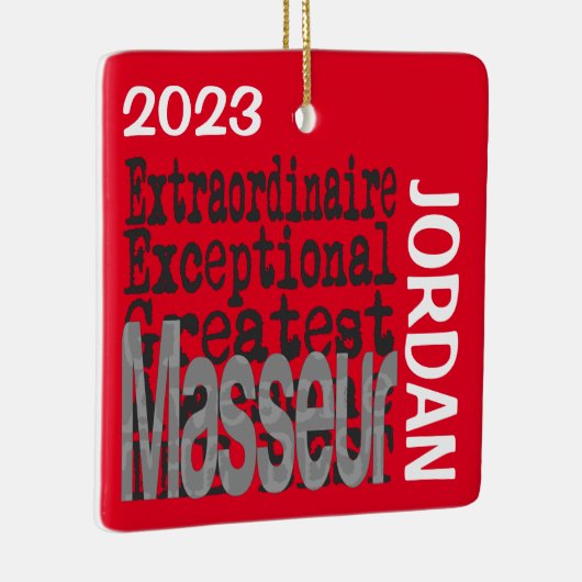 Masseur Extraordinaire CUSTOM Keramikornament (Rechts)