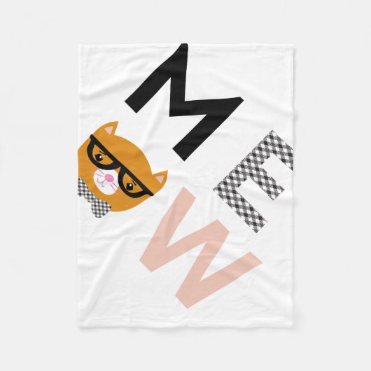 Massevlies Fleecedecke (Vorderseite)