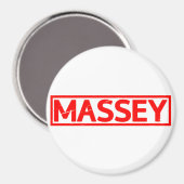 Massey Briefmarke Magnet (Vorderseite/Rückseite)