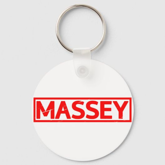 Massey Briefmarke Schlüsselanhänger (Vorderseite)