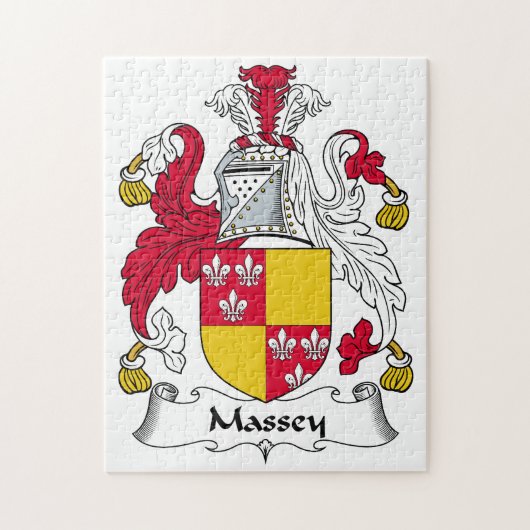 Massey Familienwappen Puzzle (Vertikal)