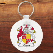 Massey Familienwappen Schlüsselanhänger (Vorderseite)